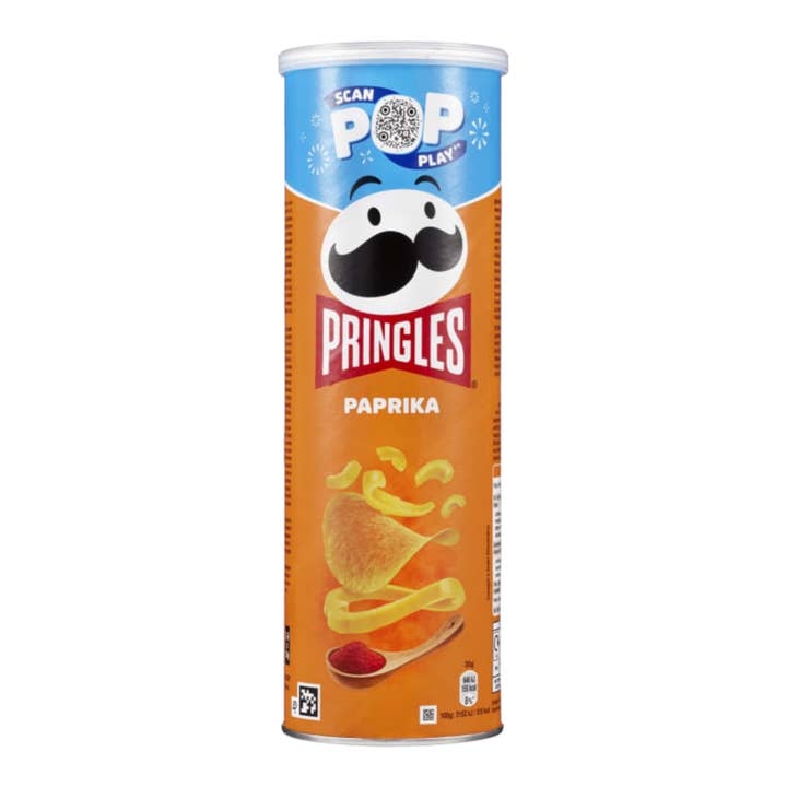 Pringles Kartoffelchips Paprika 175g für den Großhandel von Made in eatalia