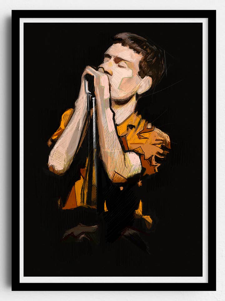 Ian Curtis 18 afdruk voor wholesale door A Guy Called Minty LTD