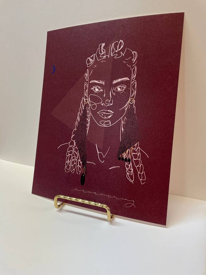 Mantra Series- Unwavering Print for wholesale by Svona Studio