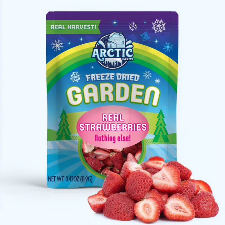 Arctic Farms - Wholesale Dried/Dehydrated Fruit - Arctic Farms Garden Freeze Dried Strawberry Wholes & Halves1