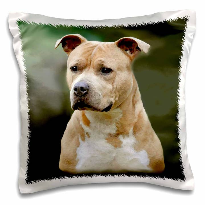 3dRose, Amerikansk Staffordshire Terrier, Pudebetræk for engroshandel hos 3dRose