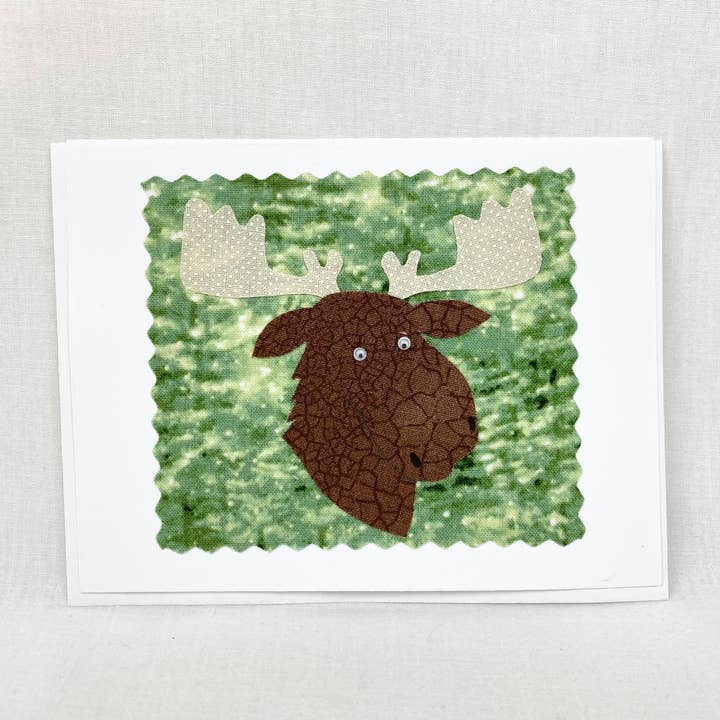 Maine Hill Studio - Wholesale Everyday Greeting Card - Moose Card