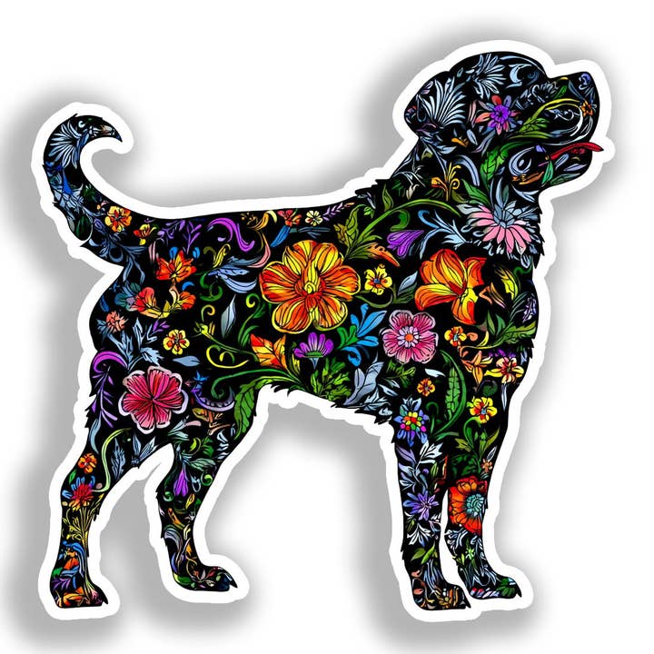 Rottweiler Dog Decal Sticker # A018094 for wholesale by Yoonek Graphics