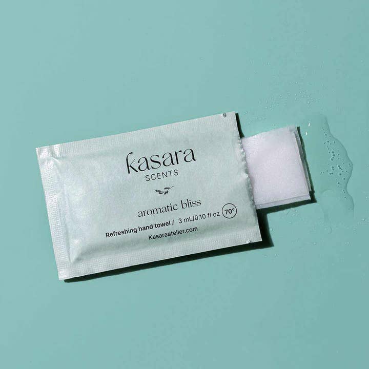 Kasara Atelier - Wholesale Face & body wipes - 60 Scented wipes mix box pink1