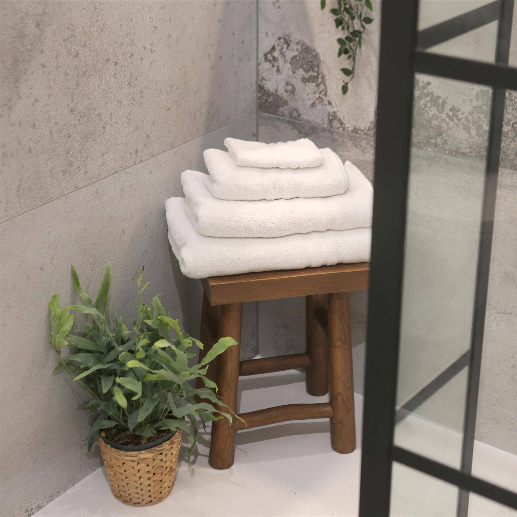 Rinkit Ltd - Vente Gant de toilette - Gant de toilette en coton 30 cm x 30 cm6