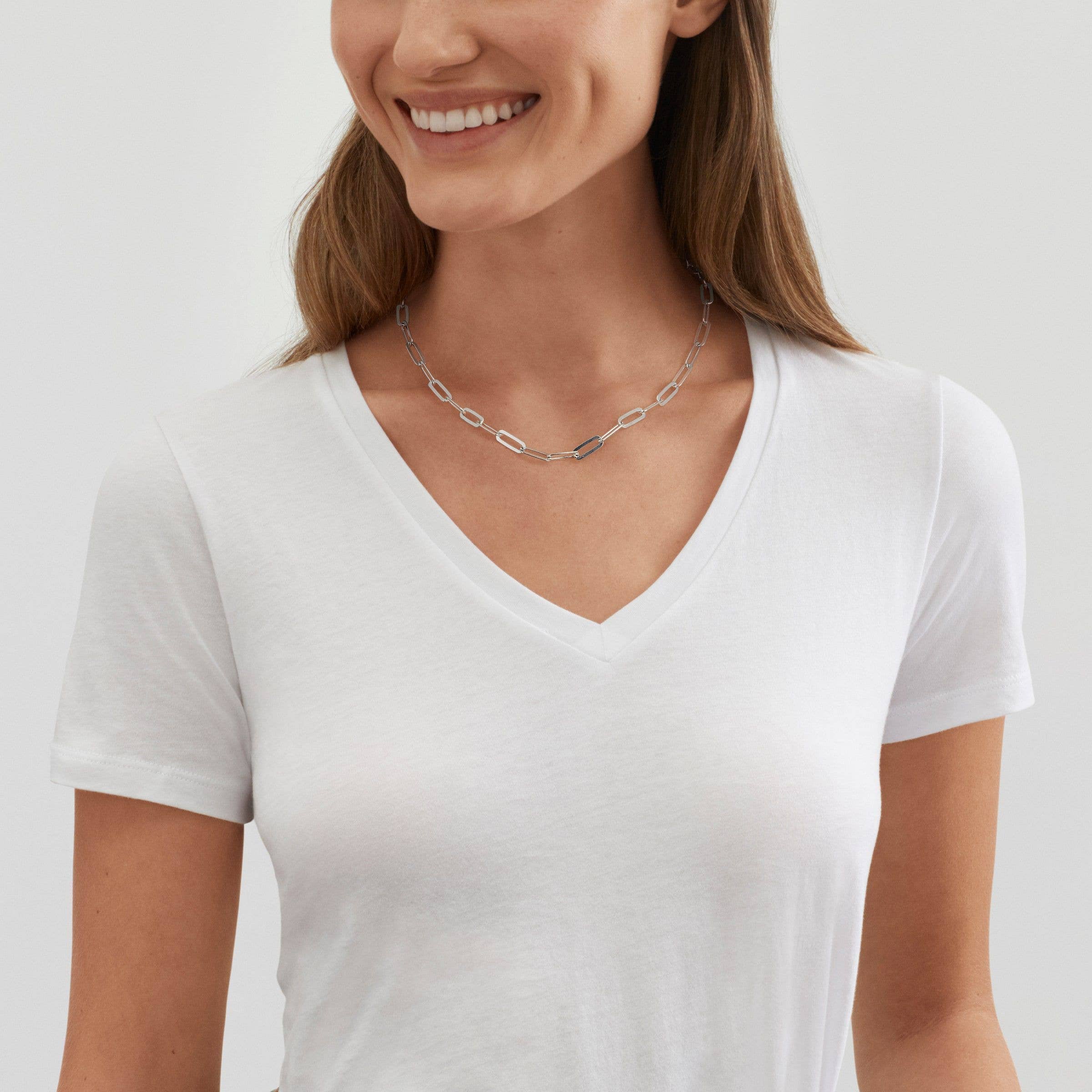 Silpada - Wholesale Link & Chain Necklace - Silpada 'Let’s Link’ Chain Necklace in Silver Chain 17”6