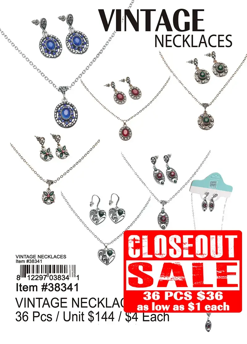 Puka Creations - Wholesale Pendant/Charm Necklace - Vintage Necklaces .0