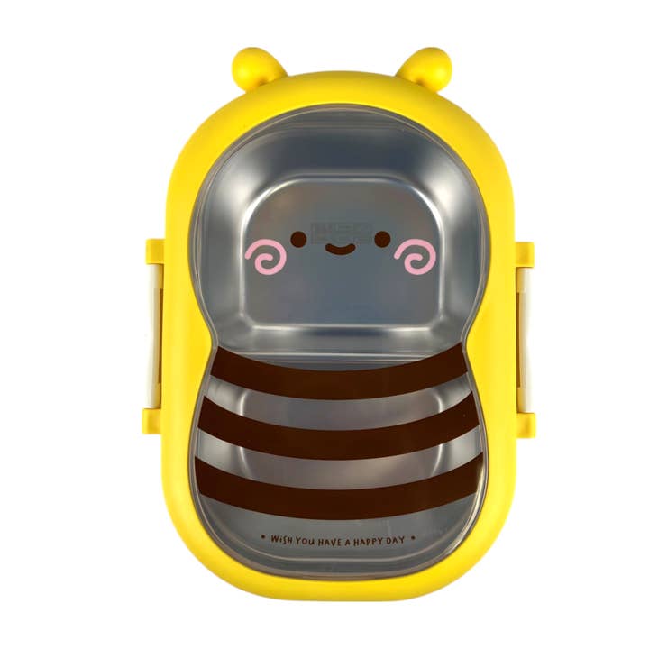 Urban Tokyo - Wholesale Lunch Bag/Box - Kids - Honey Bee Lunch Box with Stainless Steel Interior Lining (1/30)