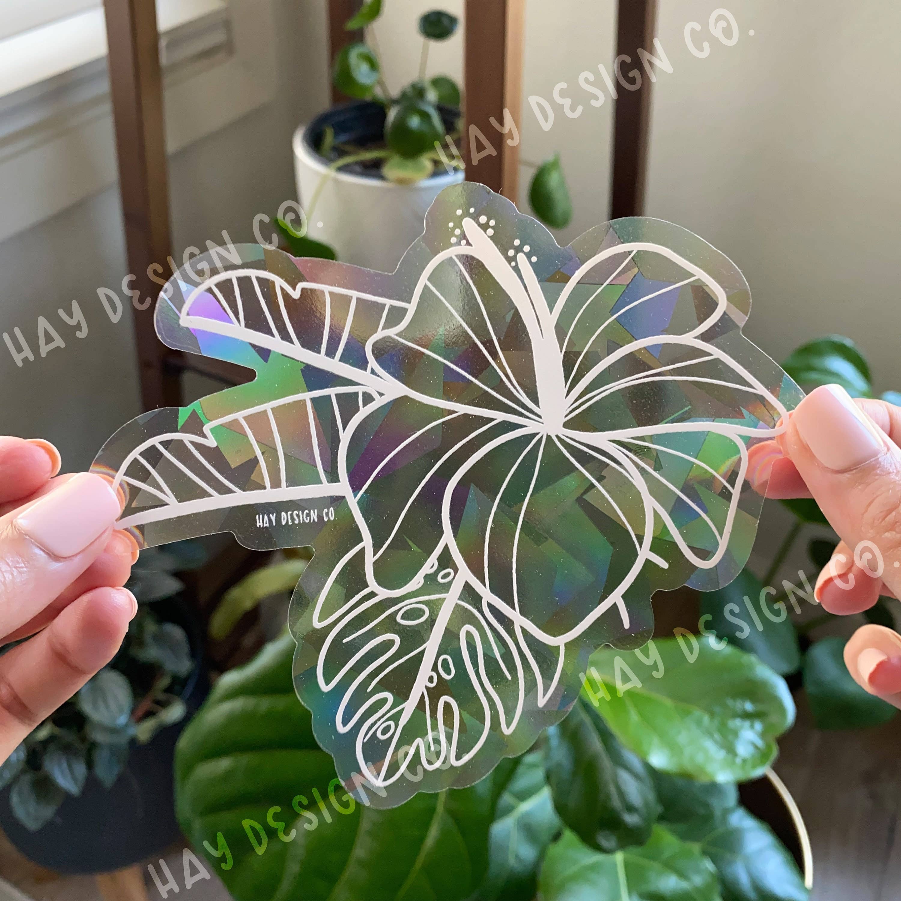Hay Design Co. - Wholesale Suncatcher - Tropical Hibiscus Suncatcher6