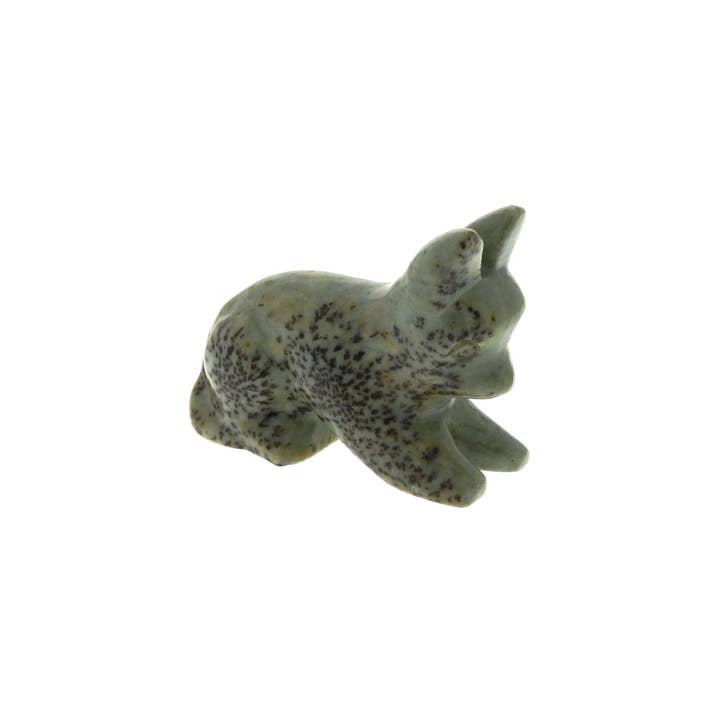 Stonebridge Imports – Großhandel Bastelset – Speckstein-Schnitzset — Katze
