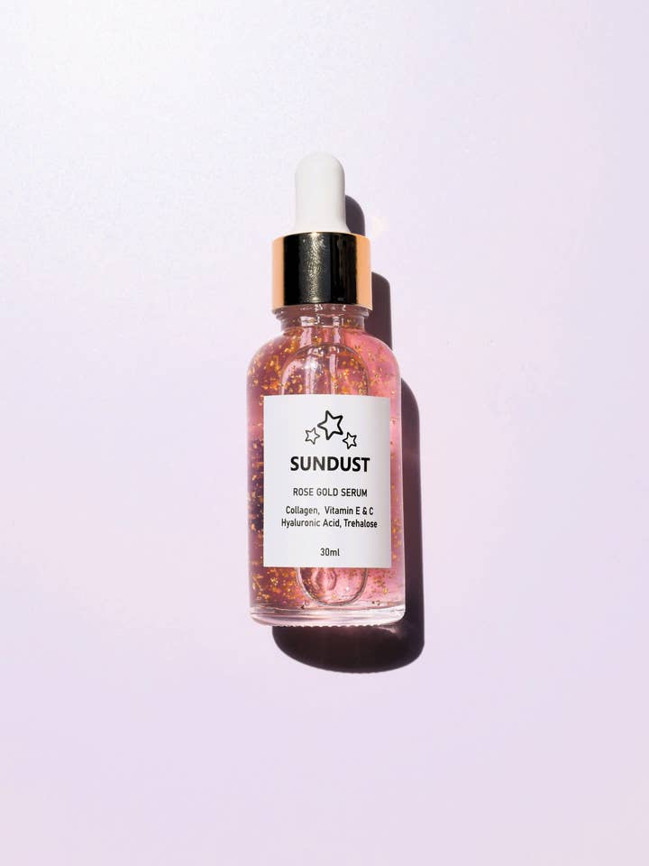SunDust 24k Guldblad Kollagen Serum for engroshandel hos Sundust Cosmetics PTY LTD