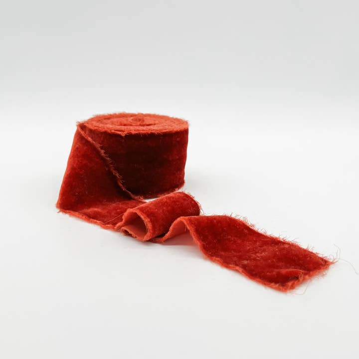 Trim & Twine - Wholesale Ribbon - Gift Wrapping - Boxed 2" Raw Edge Velvet Ribbon - 33 Colors 4