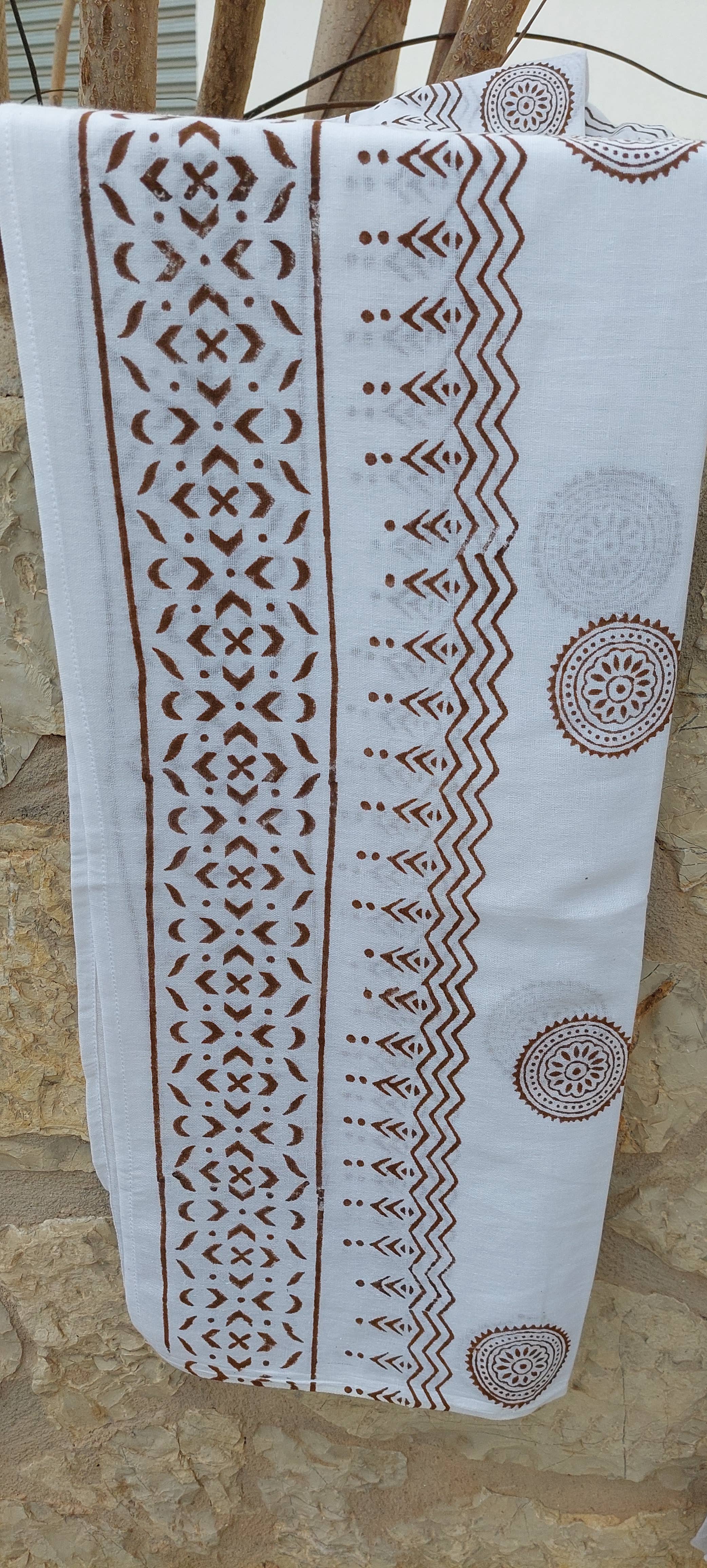 Mandala by Mallorca - Wholesale Scarf - Women's - Cotton Block print scarves3