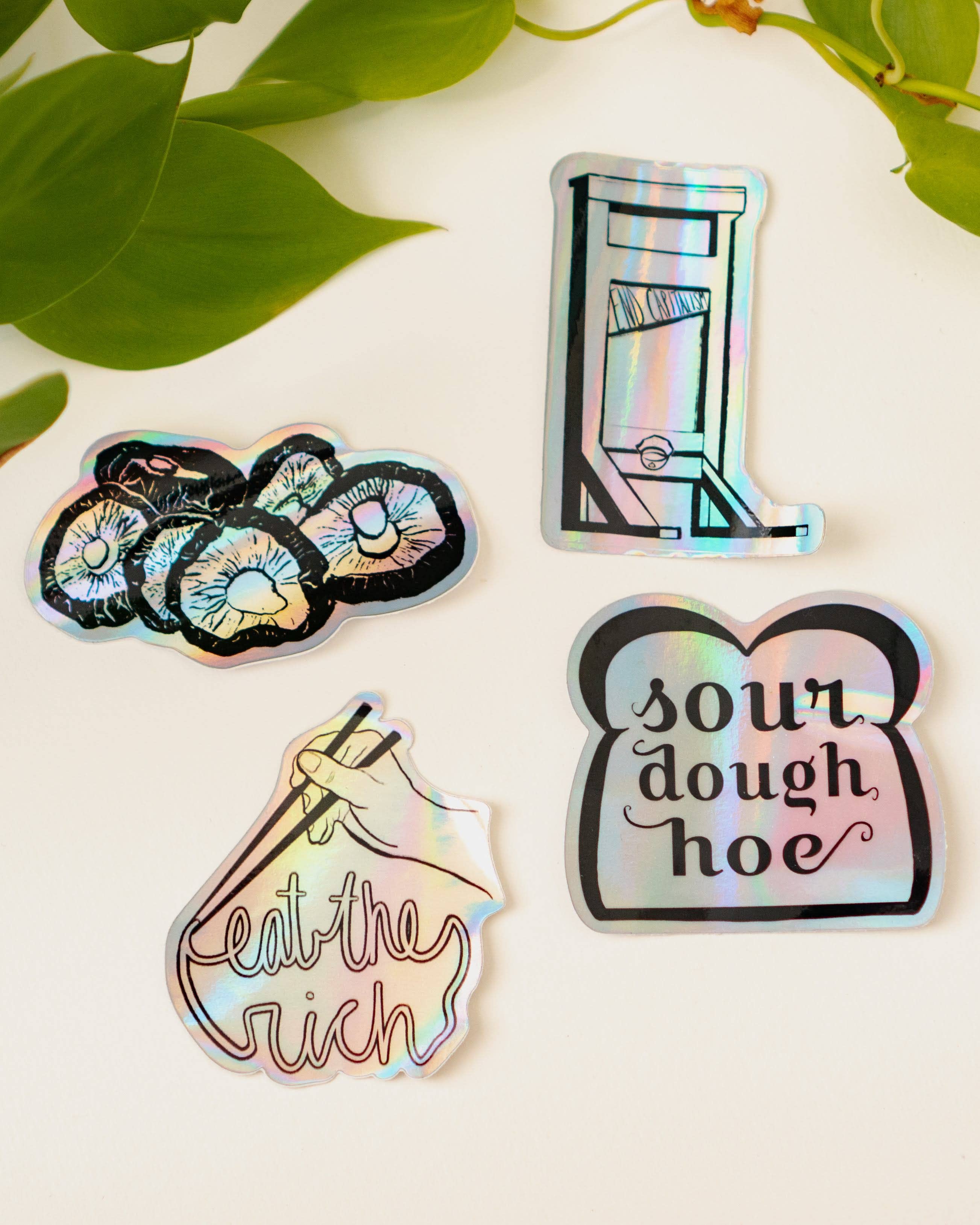 Menmin Made – Großhandel Aufkleber – Essen Sie den Reichen Aufkleber3