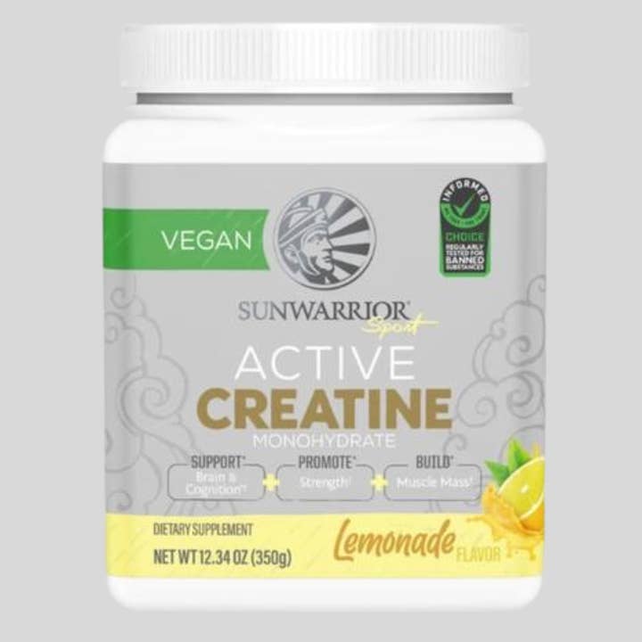 Lemonade Active Creatine Drink Powder- Vegan, Soy-Free for wholesale by Sunwarrior