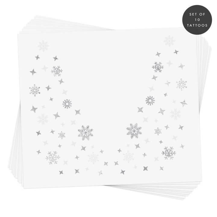 Flash Tattoos – wholesale Temporary tattoo – Snowflake Eye Jewel Temporary Tattoo4