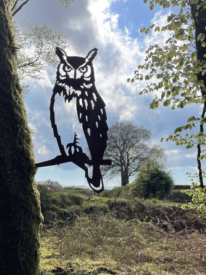 Chouette rustique pour la vente par Beechwood Trinkets