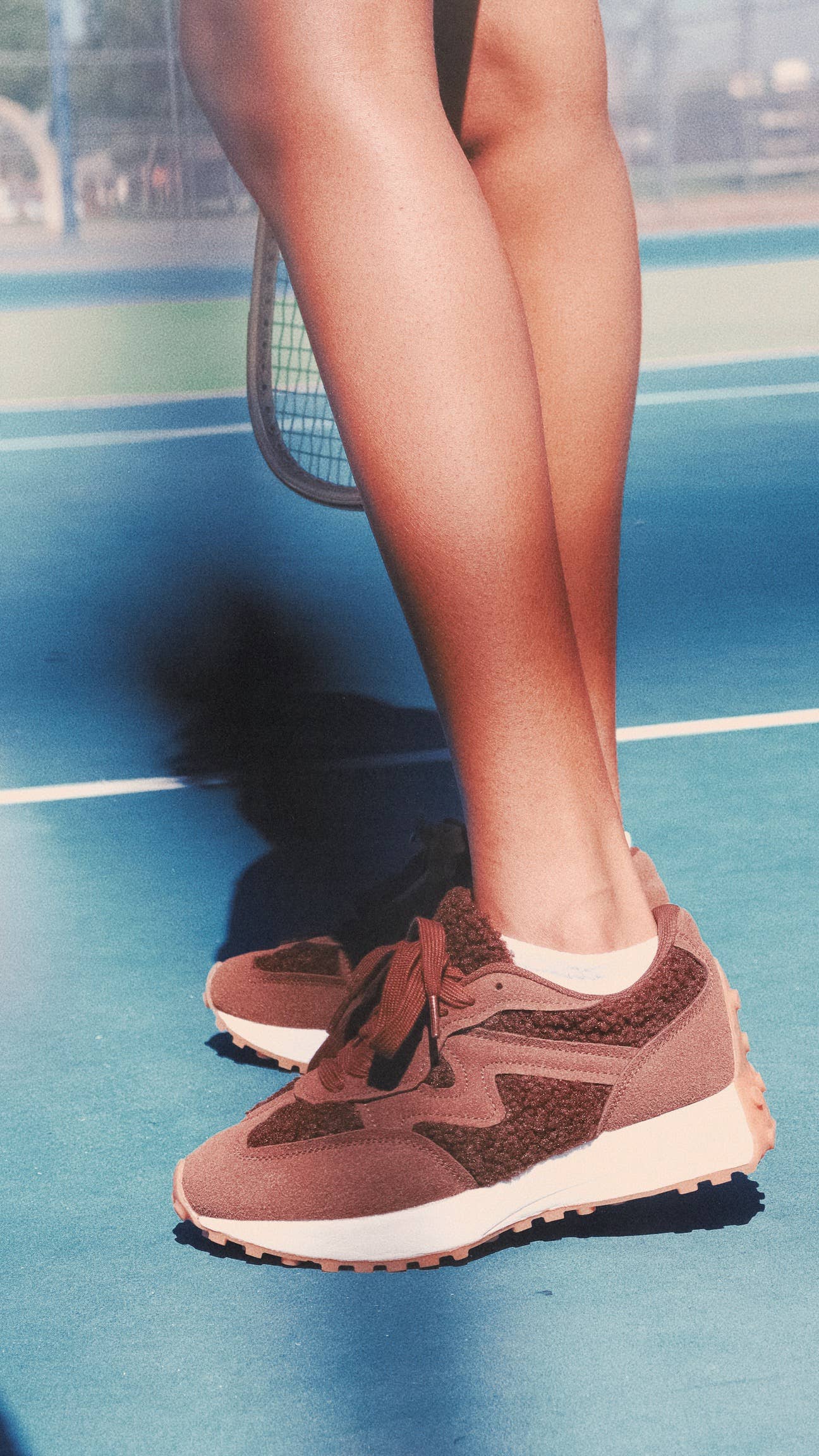 Lemonade Shoes - Wholesale Lifestyle Sneakers - Women's - CALINO - Suede Sneaker w/ Shearling Detail and Chunky Sole6