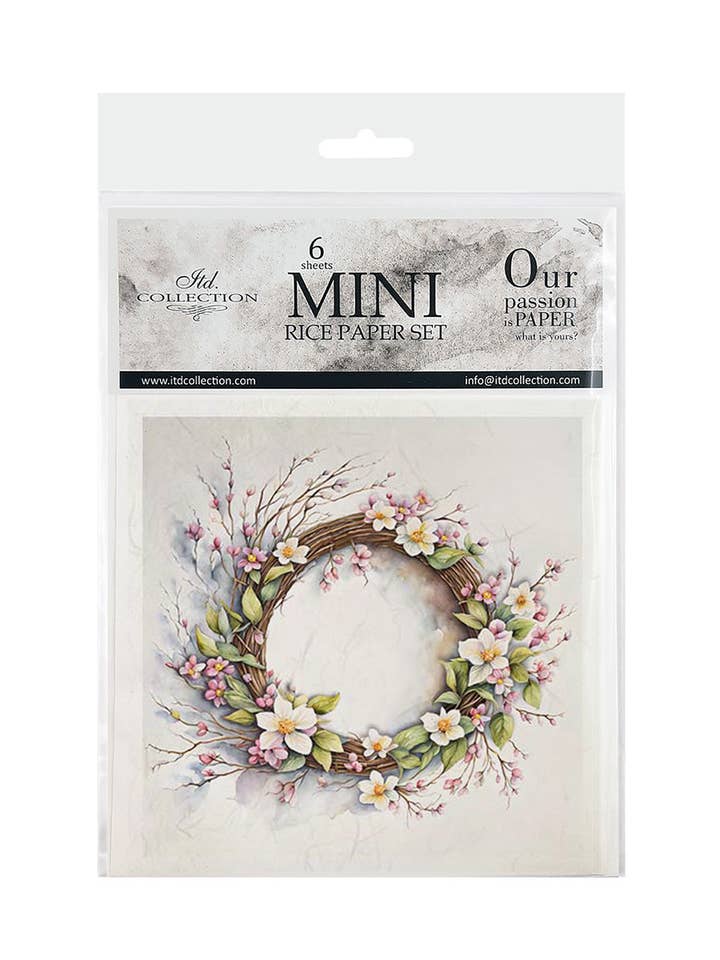 RSM121 - Mini Rice Paper Set for wholesale by Decoricepaper