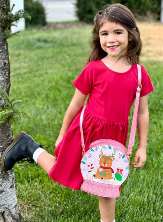 Bewaltz - Venta al por mayor Bolso con asas - Mujer - Bolso de mano con bola de nieve navideña14