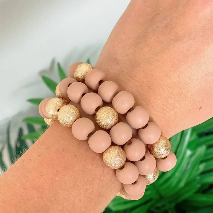 Prep Obsessed Wholesale – wholesale Smycken – Guld & Färg Pärlarmband Stacks3