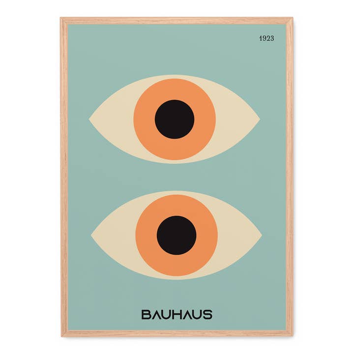 Ojos Bauhaus para venta al por mayor de Rock Paper Scissors Wall Art