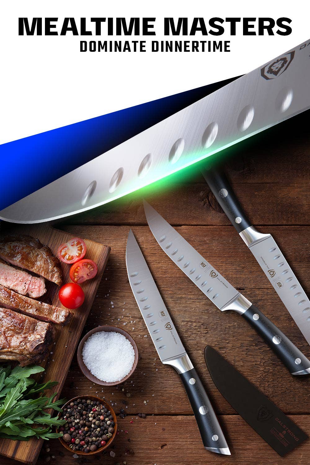 Dalstrong - Wholesale Knife Set - 4-Piece Steak Knife Set | Gladiator Series | Dalstrong ©2