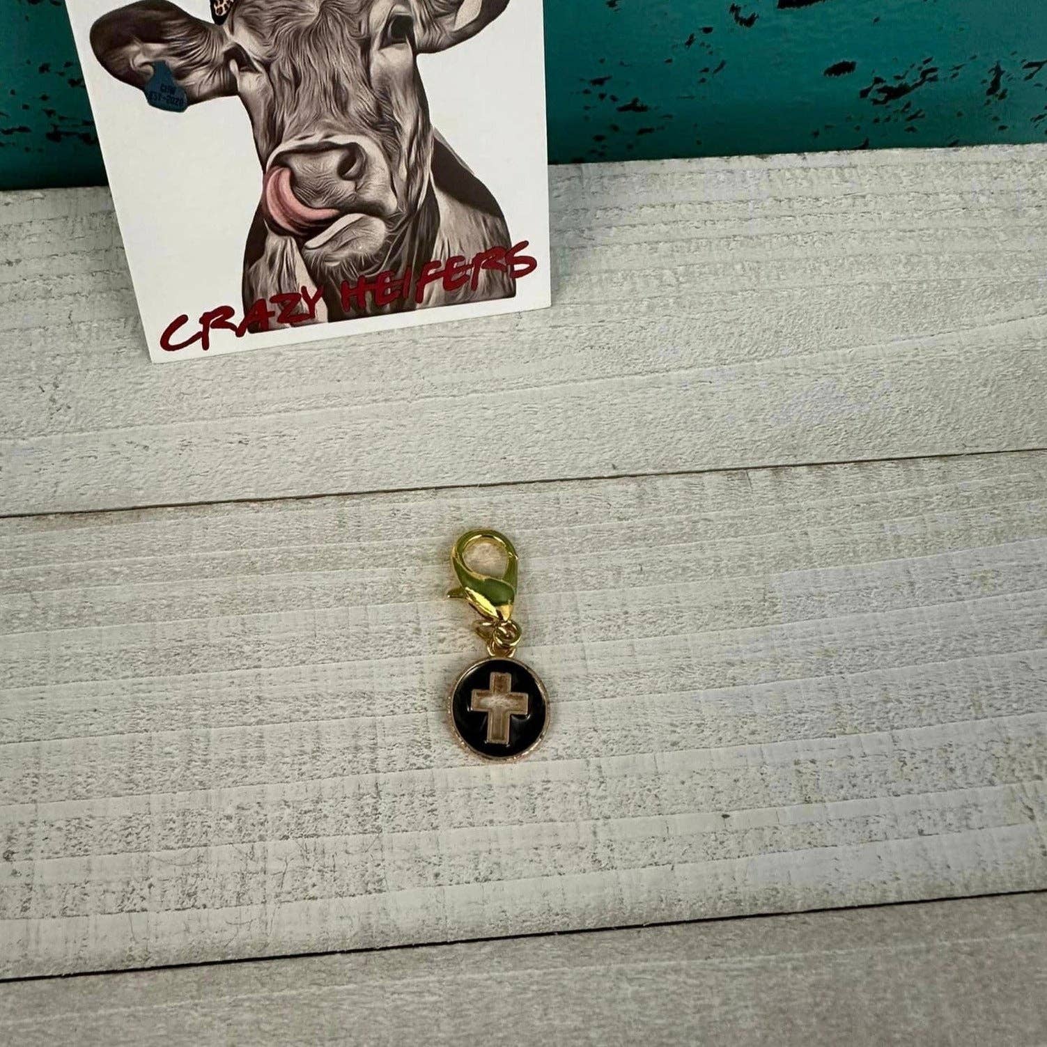 Crazy Heifers Wholesale - Wholesale Individual Charm/Pendant - Clip-on Charms Gold Tone V243