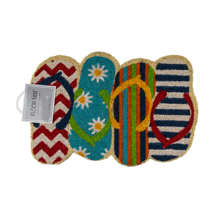 Out of the blue KG – wholesale Golvmatta – Entrématta med flip-flop-design, ca 60 x 40 cm, med hängare2