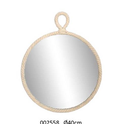 Marin Spegel Rep Pm 'Gili' Ø40 cm för wholesale av Faye