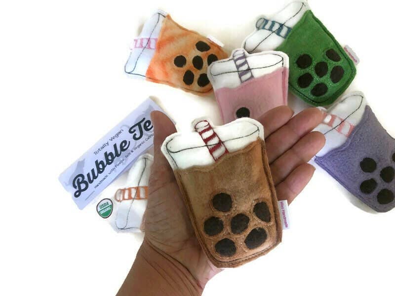 Miso Handmade - Wholesale Pet Toy - Cat - Catnip Bubble Tea Toy9