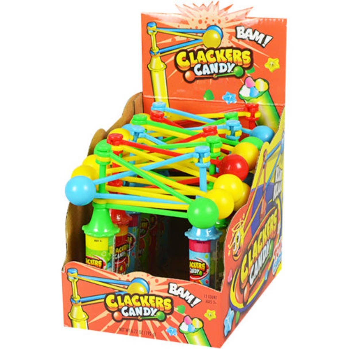 I Got Your Candy - Wholesale Gummy - Koko's Clacker Toy & Candy 0.56oz - 96ct0