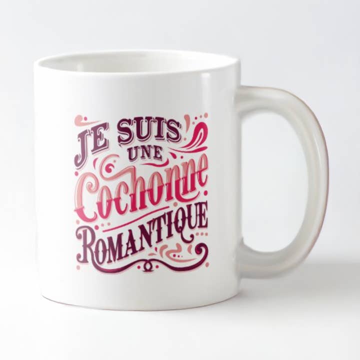 Cochonne romantique – Tasse zum liebevollen Frechsein für den Großhandel von CALLVIN EU