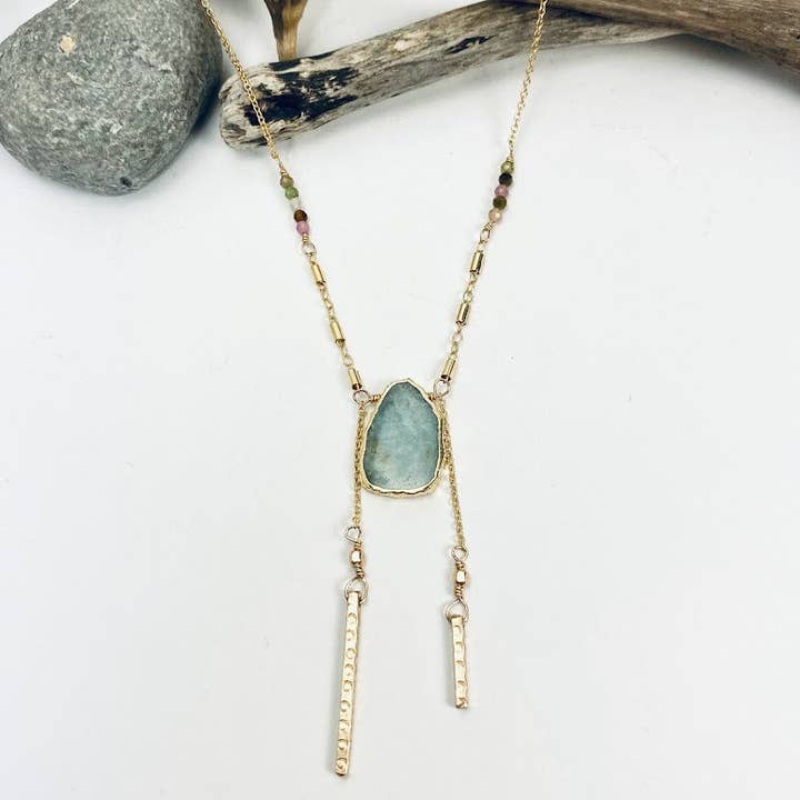 Rain Dance Necklace for wholesale by Laura J Designs