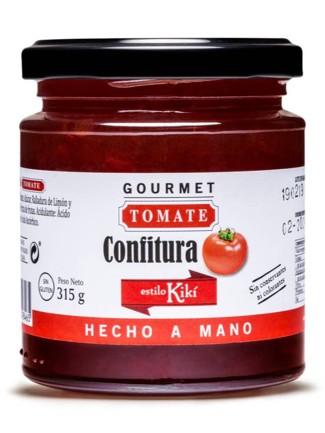 Gourmet tomato jam for wholesale by Estilo Kikí