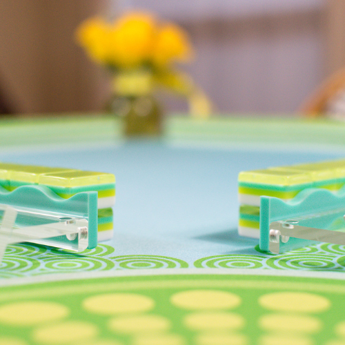 My Fair Mahjong - Wholesale Board Game - MAHJONG MAT  |  Confetti  |  33" x 33"4