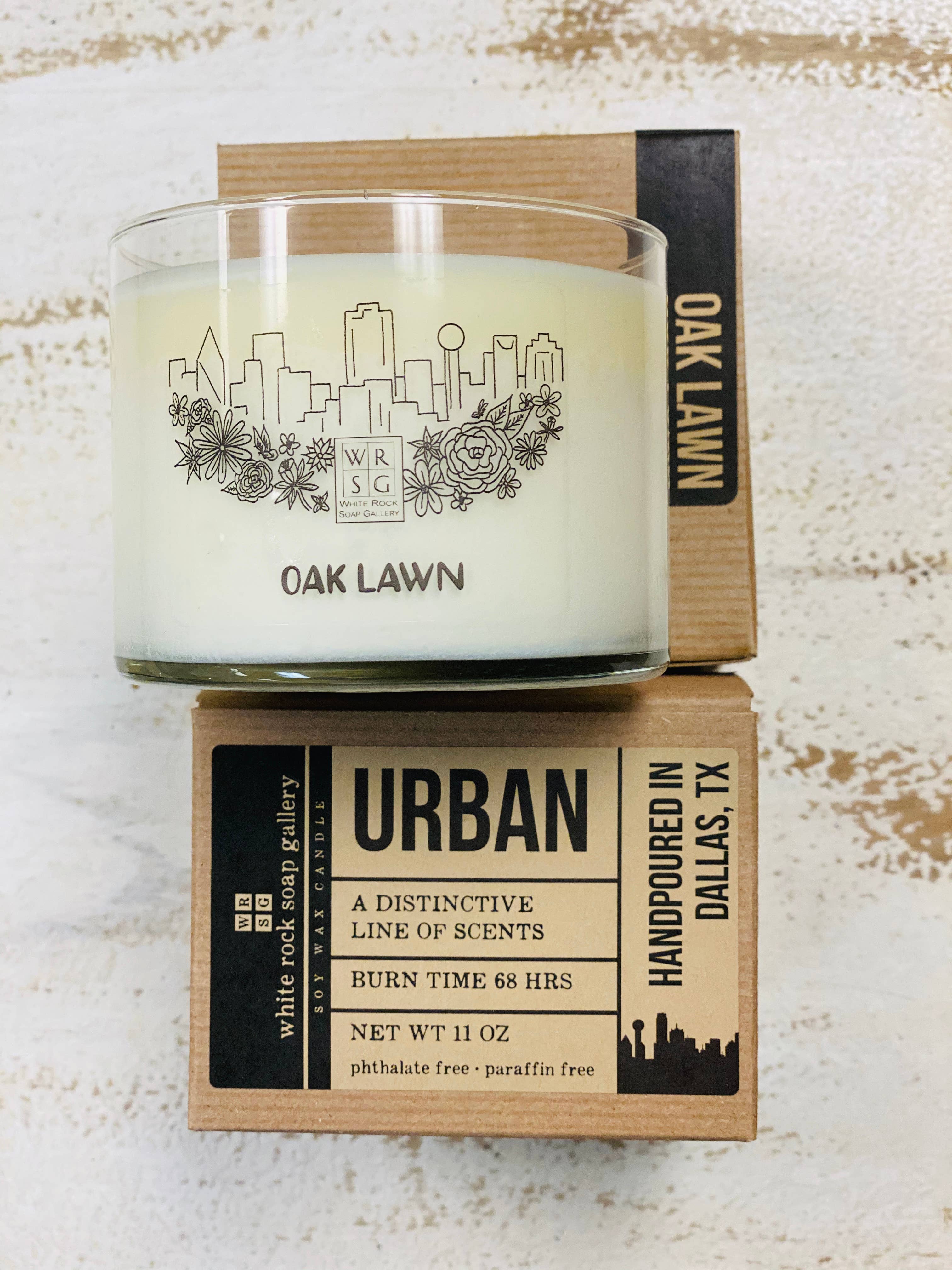 White Rock Soap Gallery - Wholesale Jar/Filled Candle - Soy Wax Candle Urban Collection22