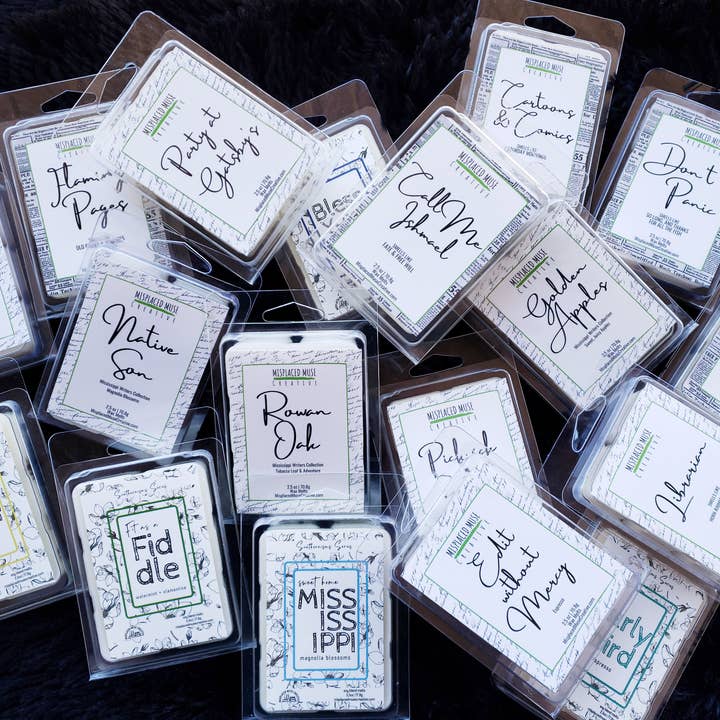 Misplaced Muse Creative - Wholesale Wax Melt - 24pc Book Lovers Soy Wax Melt Best Sellers Bundle1