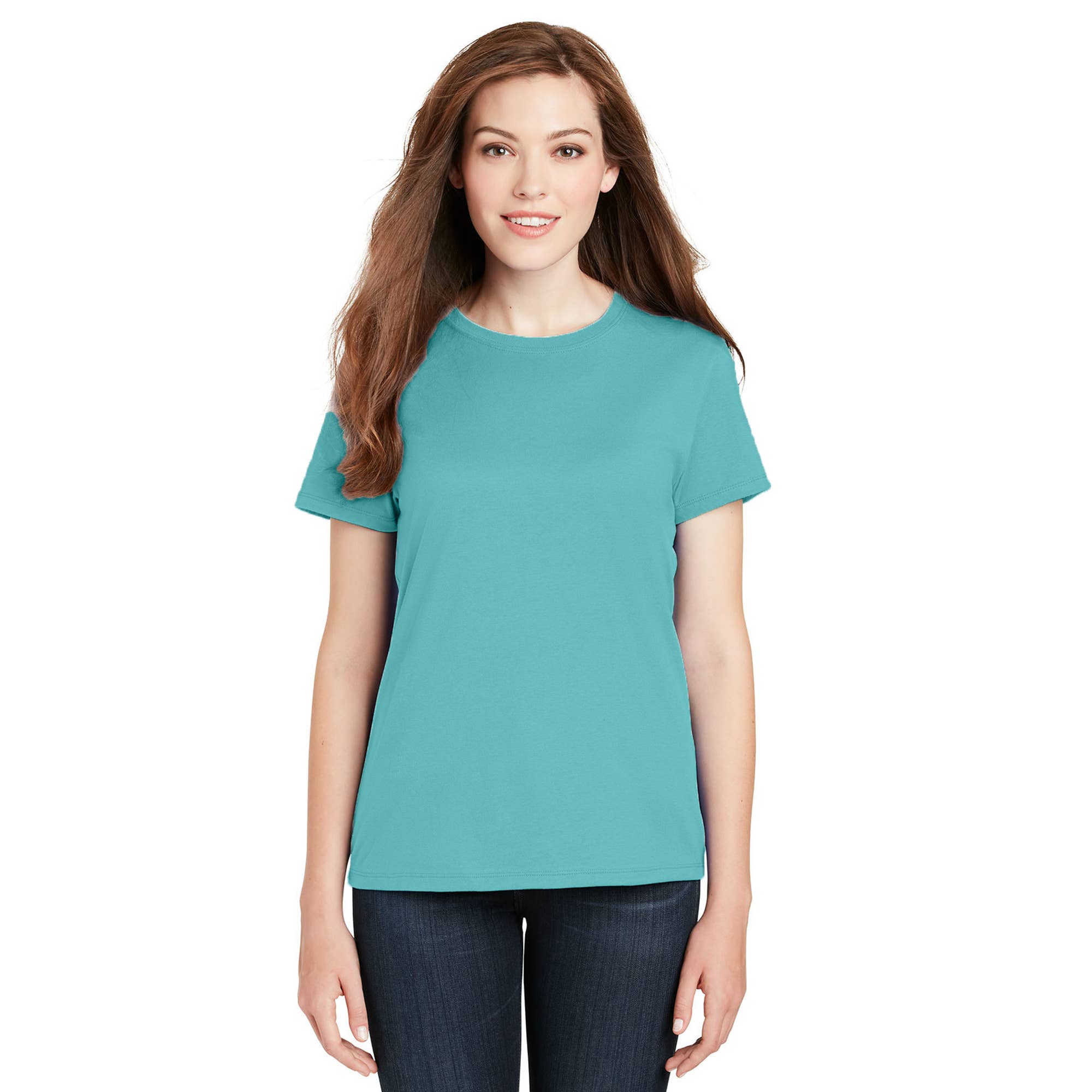 Radyan - Wholesale T-Shirt - Women's - Premium Women's Oversize Cotton Tee: Classic Comfort & Style15