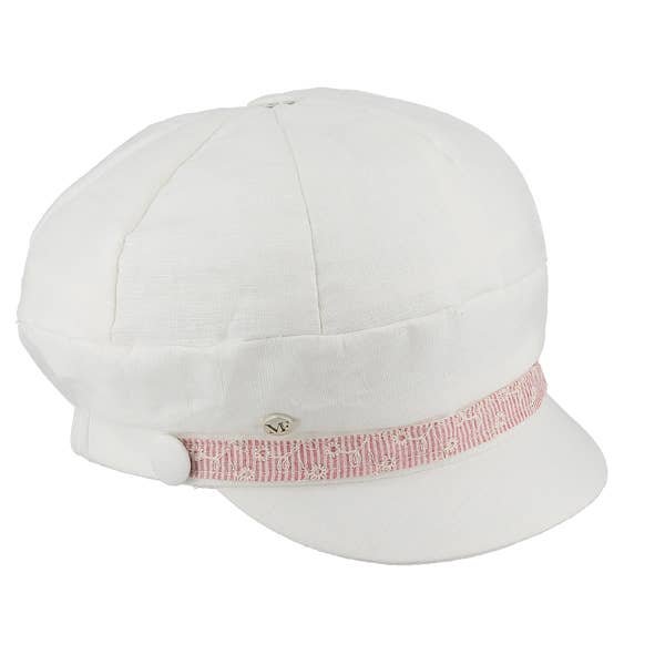 M BY FLECHET – Engroshandel Newsboy/schoolboy hat - Dame – Bomuld & Hør Kasket Kvinde - 2E279