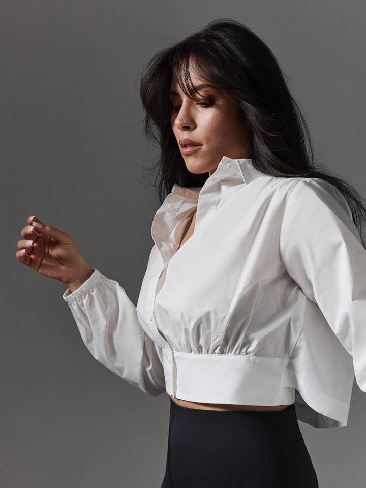 Hemd mit Taillendetail für den Großhandel von OKSWEAR