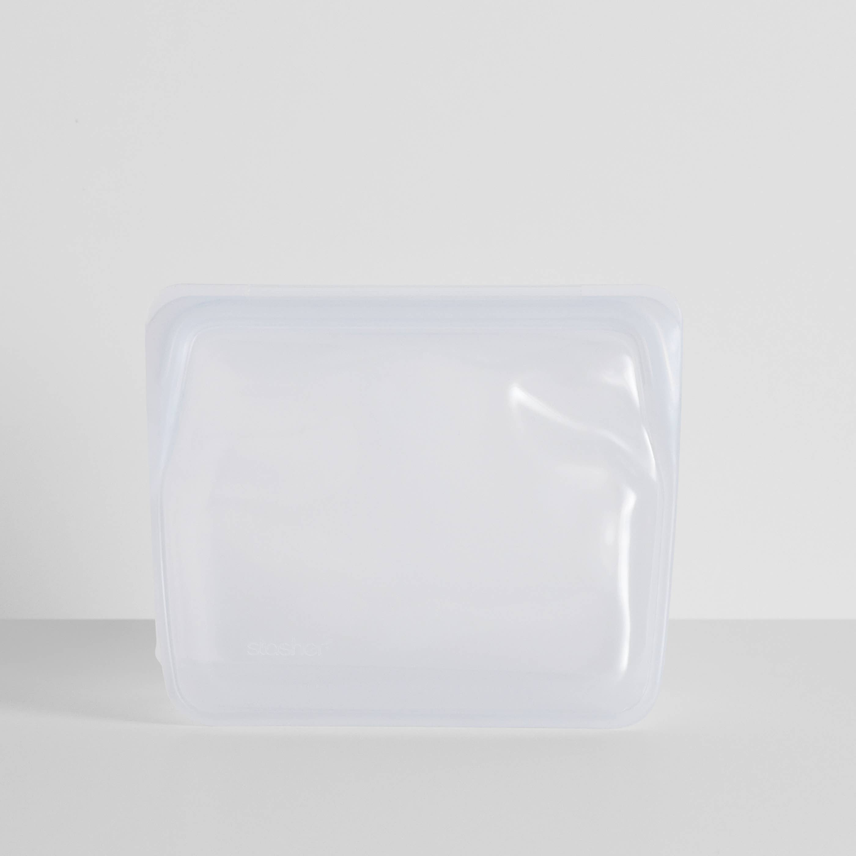 Stasher - Wholesale Food Storage Wrap/Bag - Stand-Up Bag Compact: Clear