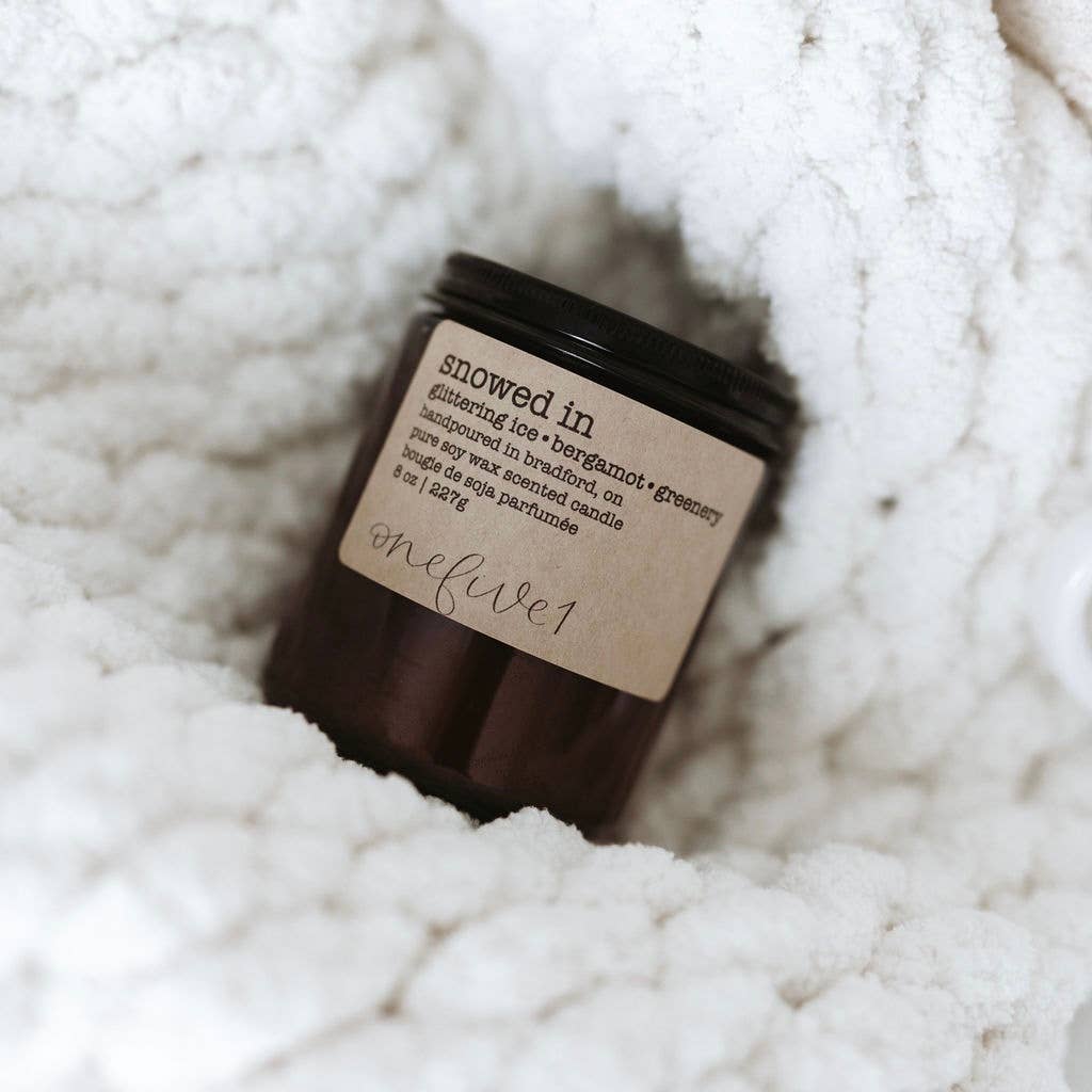 onefive1 - Vente Bougie en bocal - bougies de vacances d'hiver - cire de soja 9