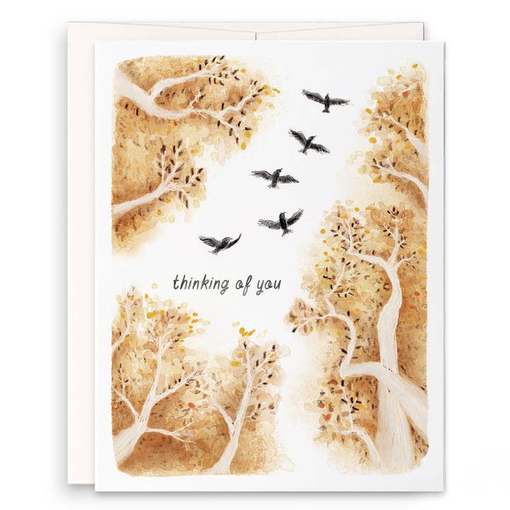 Fugle Og Træ - Sympati Kort for engroshandel hos Liyana Studio