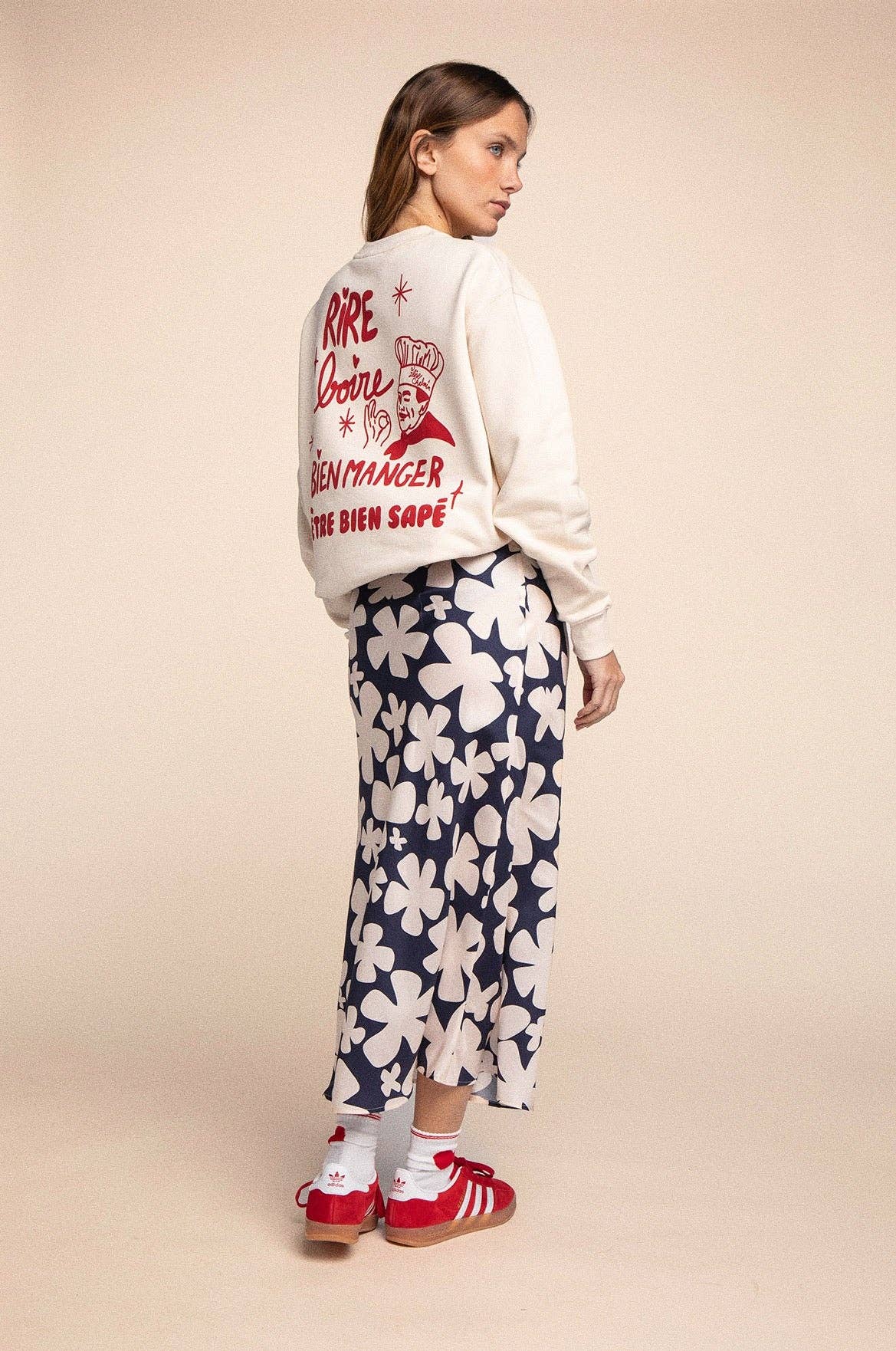 Elise Chalmin - Wholesale Graphic Sweatshirt - Women's - Luigi sweatshirt11