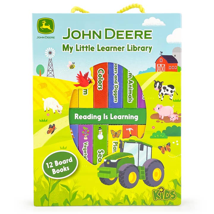 Cottage Door Press - Wholesale Preschool Book (3-5) - John Deere Kids My Little Learner Library Board Book Set1