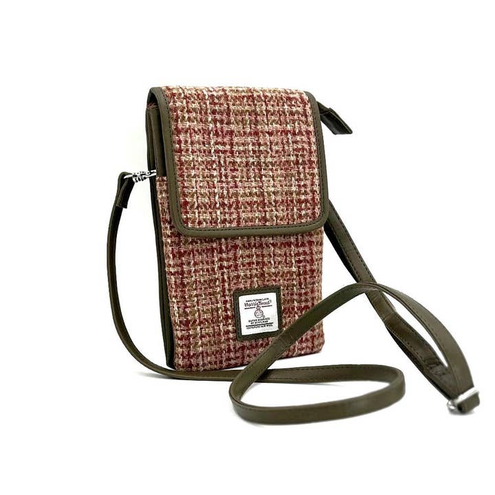 Bolso Bandolera Mini de Harris Tweed Arce para venta al por mayor de maccessori