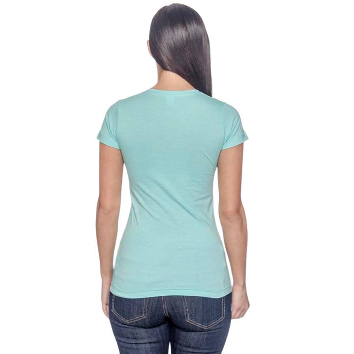 Mermaid of Hilton Head - Wholesale T-Shirt - Women's - LAT Chill Ladies Junior Fit V-Neck T-Shirt