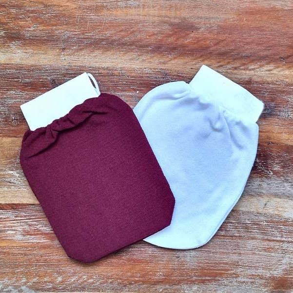MARRAKECH METACRAFT LTD - Vente Gants/moufle pour gommage - Gant exfoliant marocain Kessa