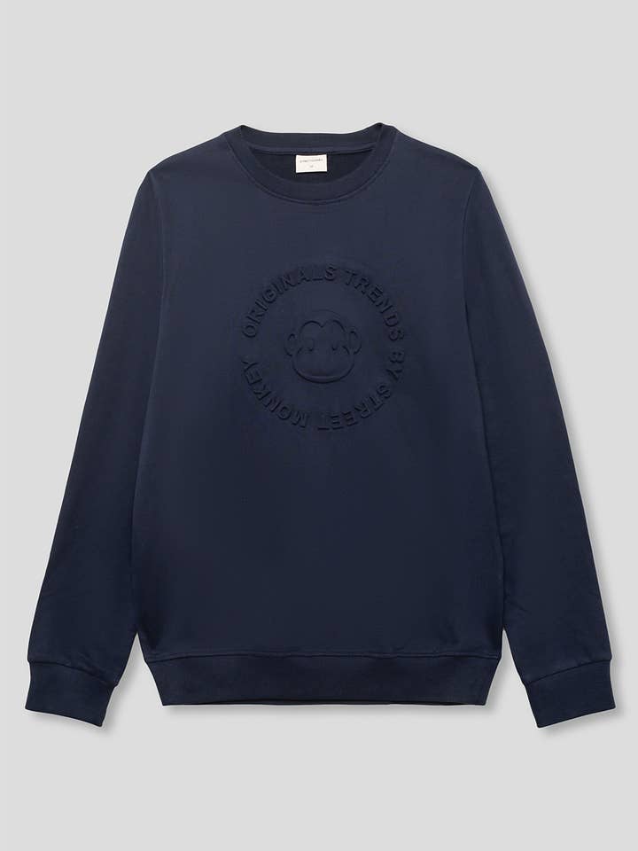 Men's Sweatshirt - 257018 for wholesale by Street Monkey